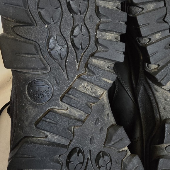 Timberland Mt Maddsen Mid Waterproof Black Leather Hiking Boots Mens 11.5 A2960‎ main image 13